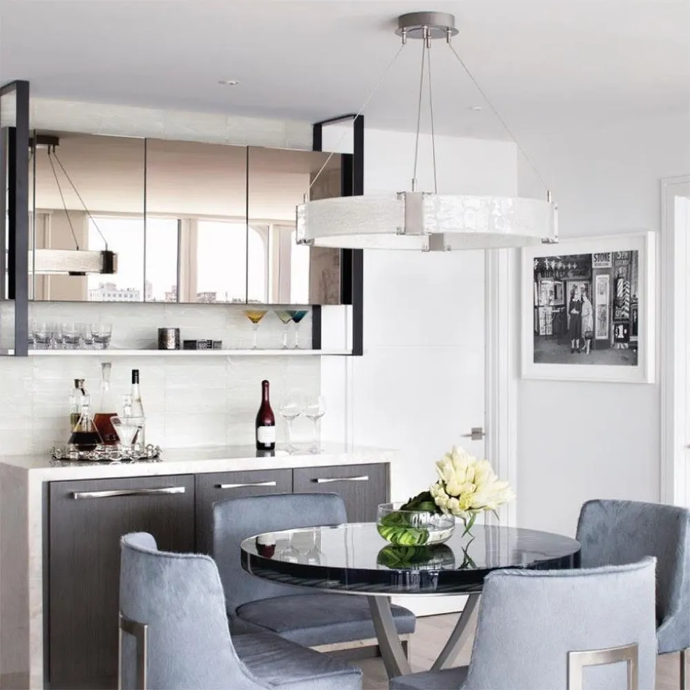 Parallel Ring Chandelier
